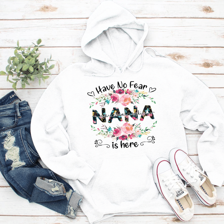 Have No Fear Nana Is Here - Christmas | Personalized Hoodie