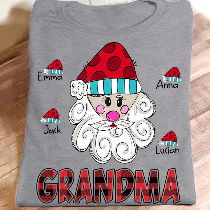 Santa - Grandma Caro | Personalized T-Shirt