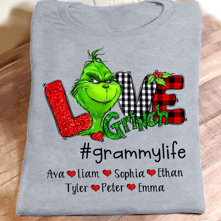Love Grammy Life Christmas | Personalized T-Shirt