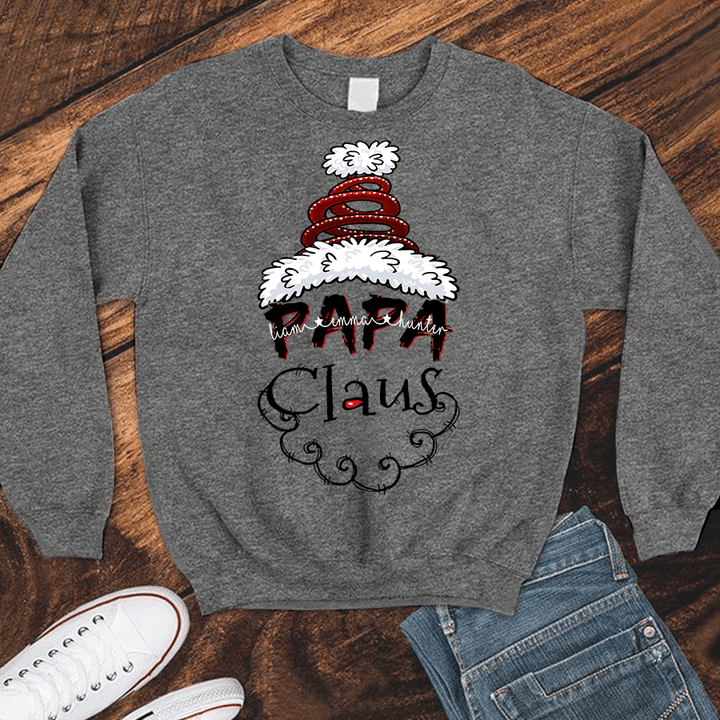 Papa Santa Claus Christmas | Personalized Sweatshirts