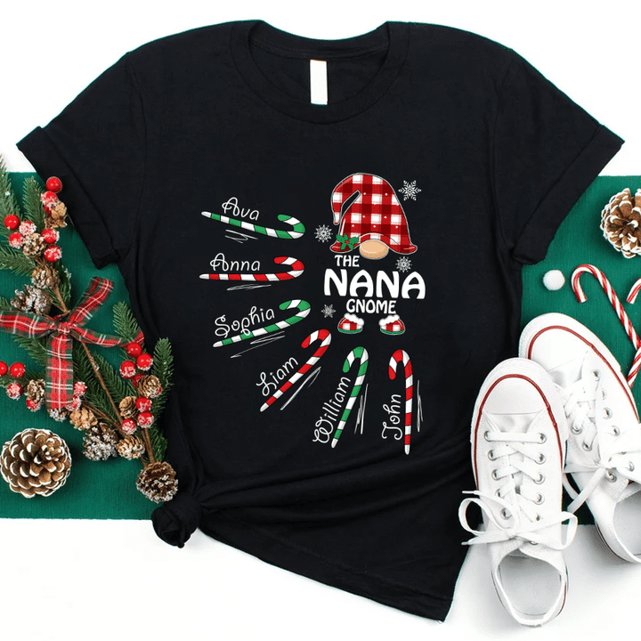 Personalized The Nana Gnome Christmas Shirt