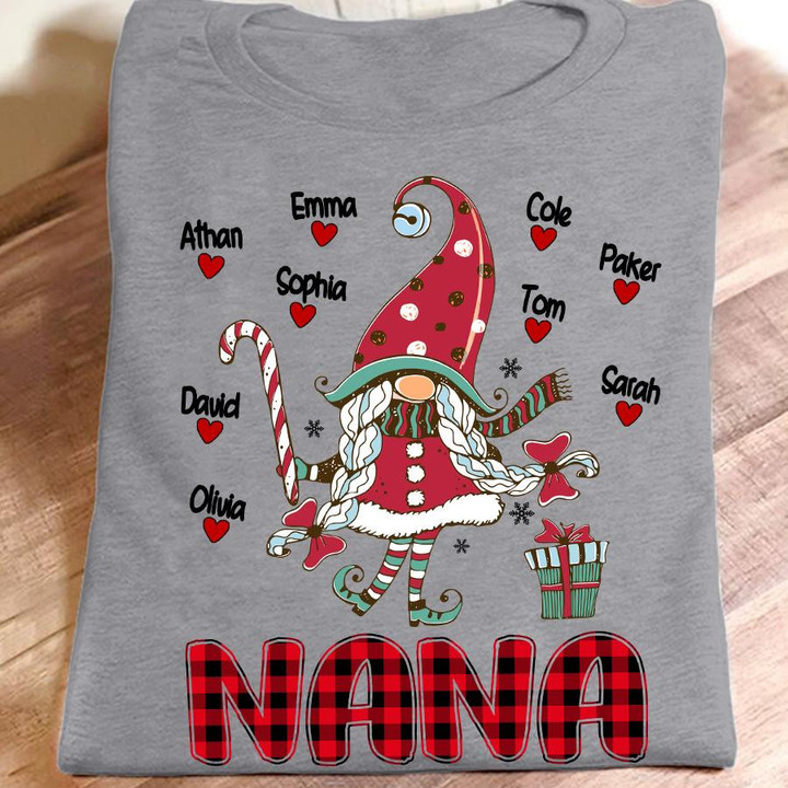 Happy - Nana - Christmas | Personalized T-Shirt