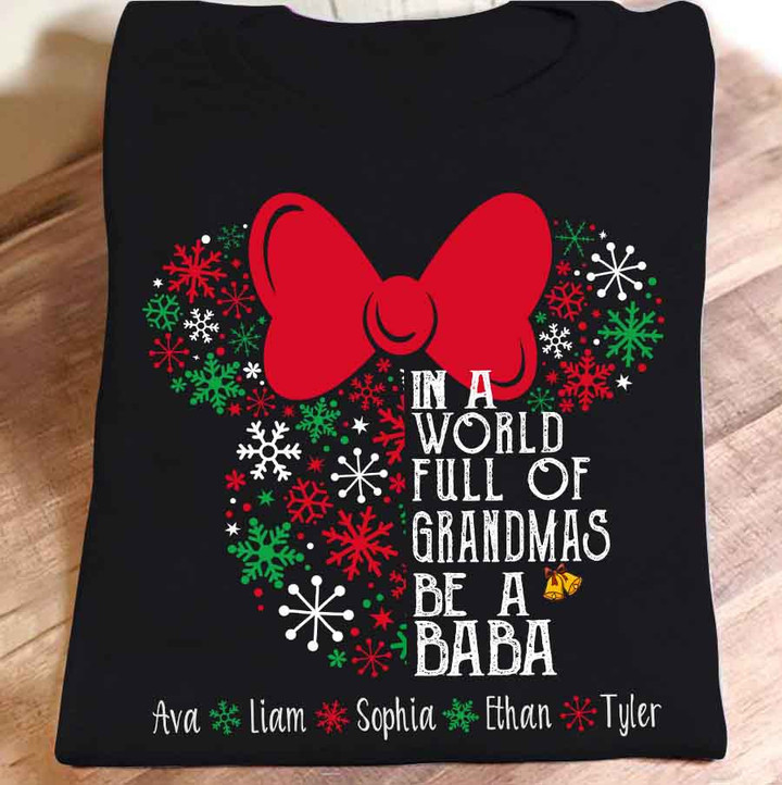 Christmas - Be A Baba | Personalized T-Shirt