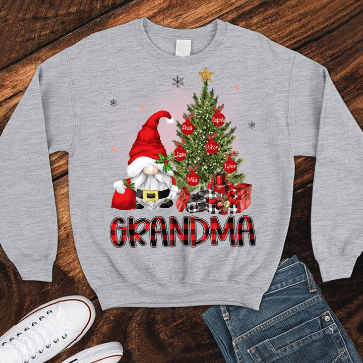 New Christmas - Grandma Gnome | Personalized Sweatshirts