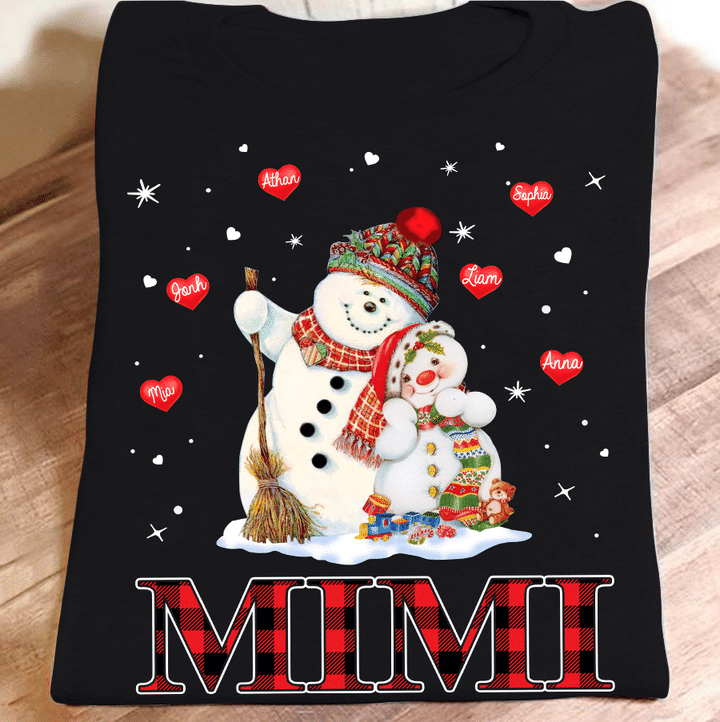 Mimi Snowman - 2022 | Personalized T-shirt