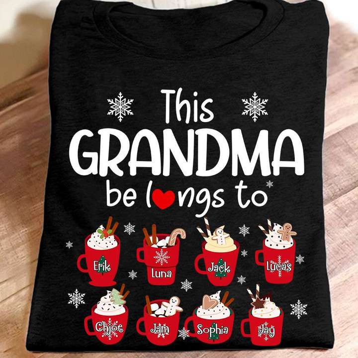 This Grandma belongs to - Cute | Personalized T-Shirt