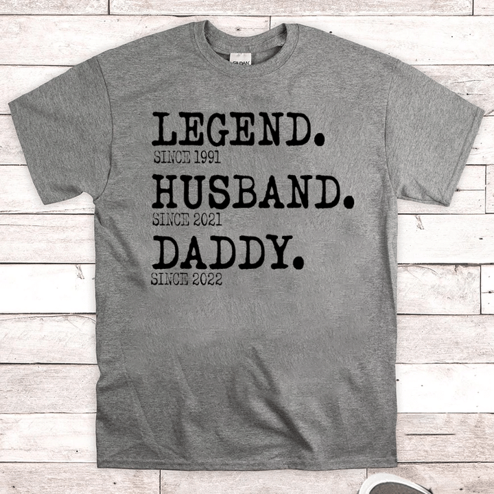 Personalized Legend Husband Daddy Since