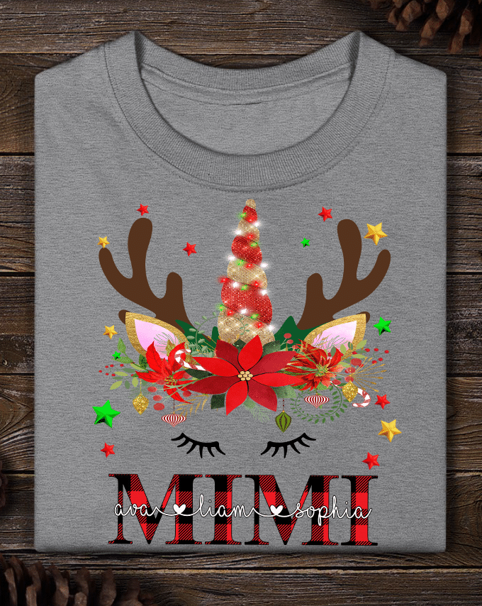 Christmas - Mimi Unicorn 2022 | Personalized T-shirt