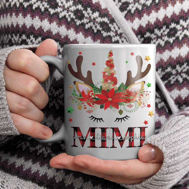 Christmas - Mimi Unicorn 2022 | Personalized Mug