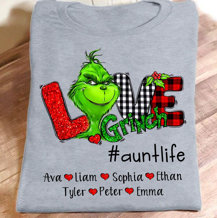 Love Aunt Life | Personalized T-Shirt