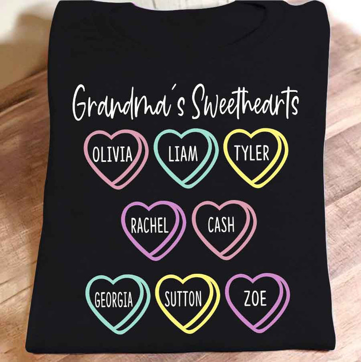 Grandma's Sweethearts | Personalized T-Shirt