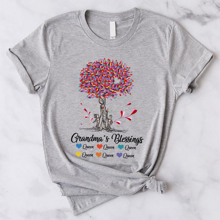 Tree Grandma'S Blessing | Personalized T-Shirt