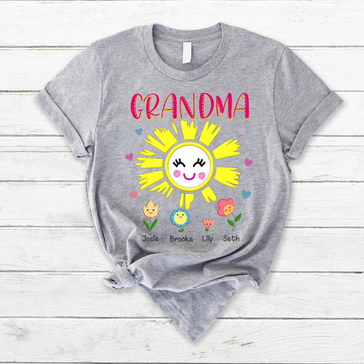 Grandma Cute Sun | Personalized T-Shirt