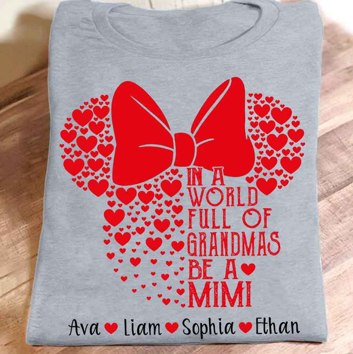 Heart Mouse - Be A Mimi | Personalized T-Shirt