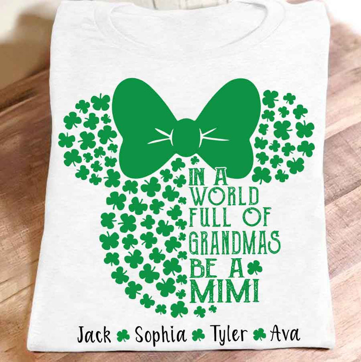 Shamrock Mouse - Be A Mimi | Personalized T-Shirt