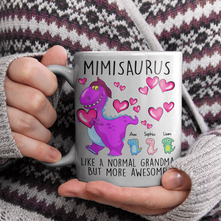 Mimisaurus Valentine | Personalized Mug