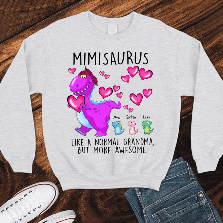 Mimisaurus Valentine | Personalized Sweatshirts