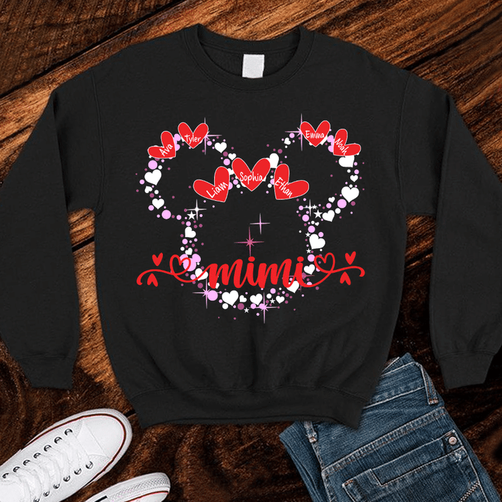 Mimi Valentine Mouse | Personalized Sweatshirts