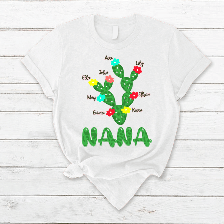 Nana Cactus Art | Personalized T-Shirt