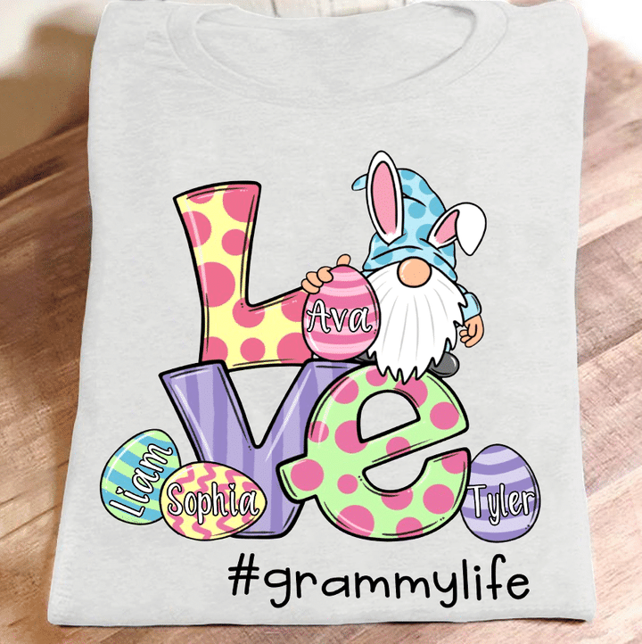 Love Grammy Life Easter | Personalized T-Shirt