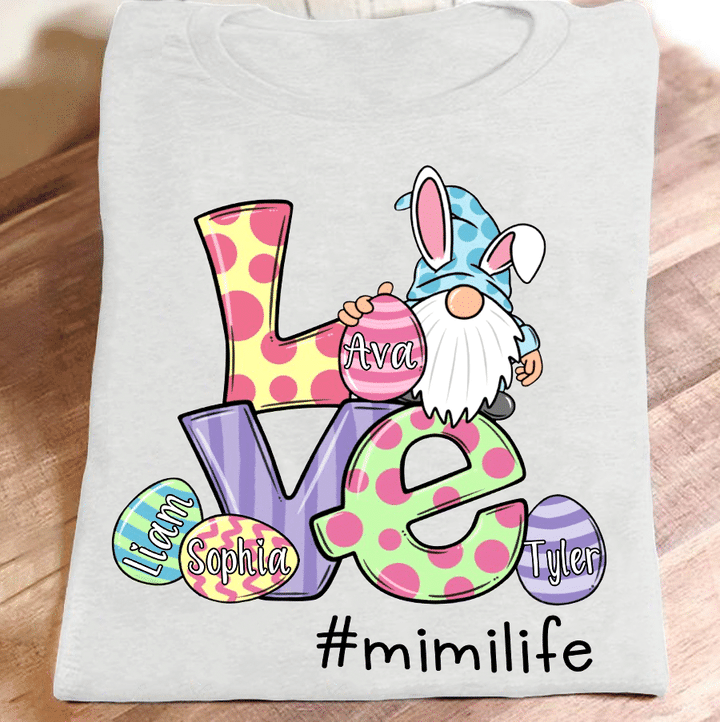 Love Mimi Life Easter | Personalized T-Shirt