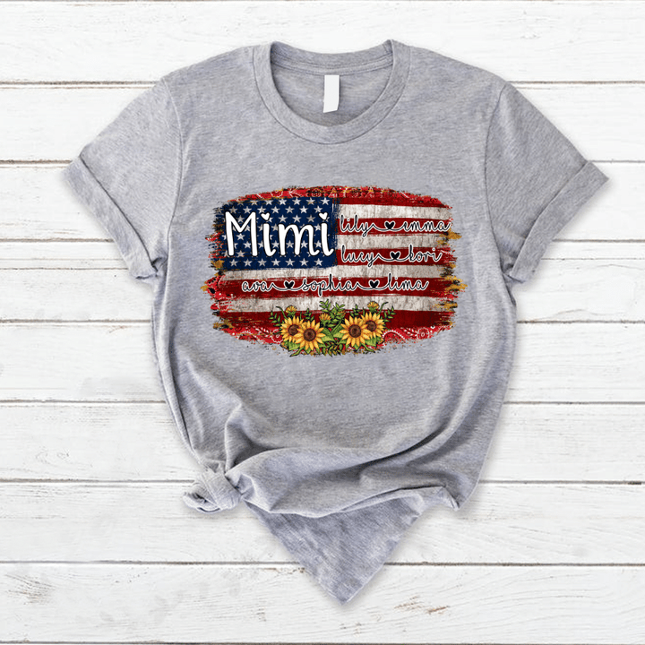 Mimi Flag Sunflower T-Shirt