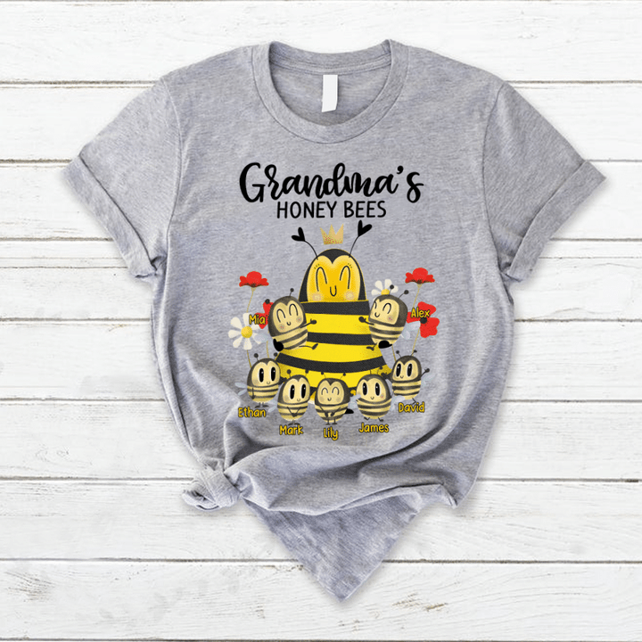 Grandma Honey Bees Cute T-Shirt