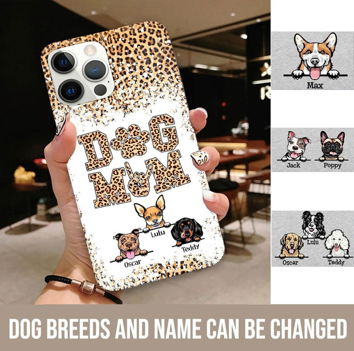 Personalized Dog MOM phone case for Dog Lovers Phone case FUEL 
