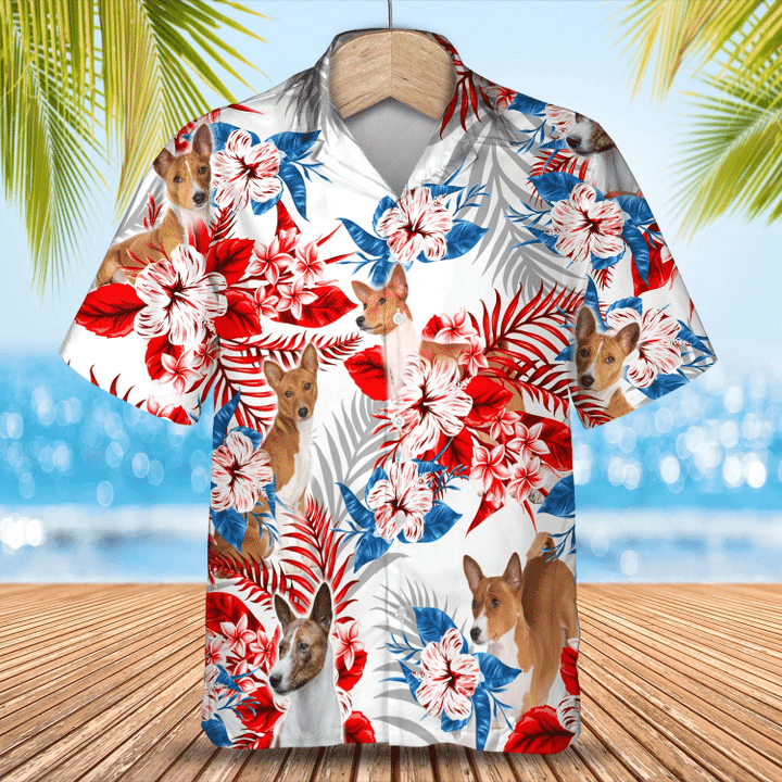 Basenji Hawaiian Shirt - Gift for Summer, Summer aloha shirt, Hawaiian shirt for Men and women