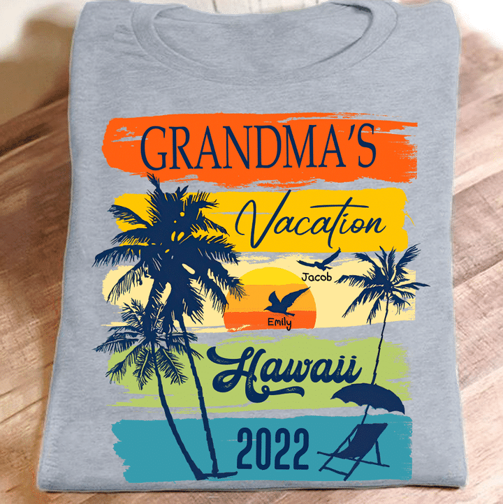 Grandma's Vacation | Personalized T-Shirt