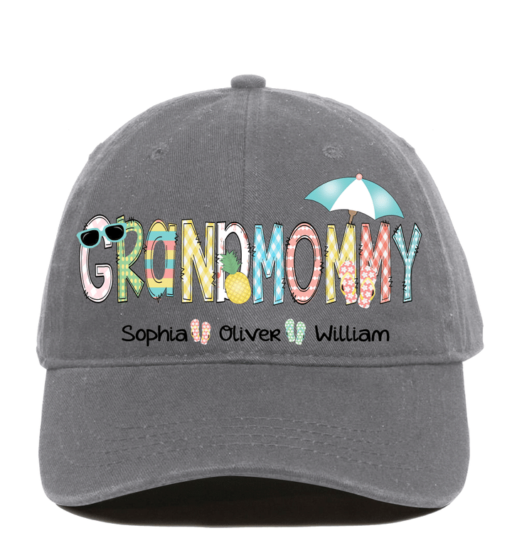 Grandmommy Holiday | Personalized Classic Baseball Cap