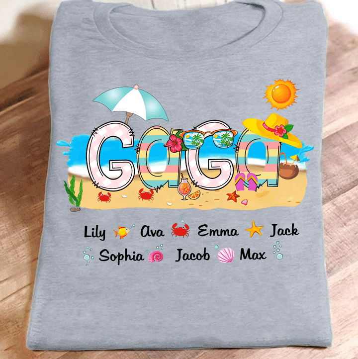 Gaga Beach Summer | Personalized T-Shirt