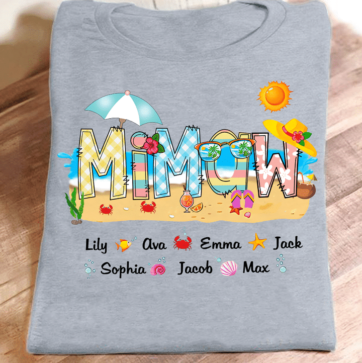 MiMaw Beach Summer | Personalized T-Shirt