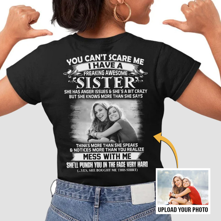 Custom Sisters Photo Shirt