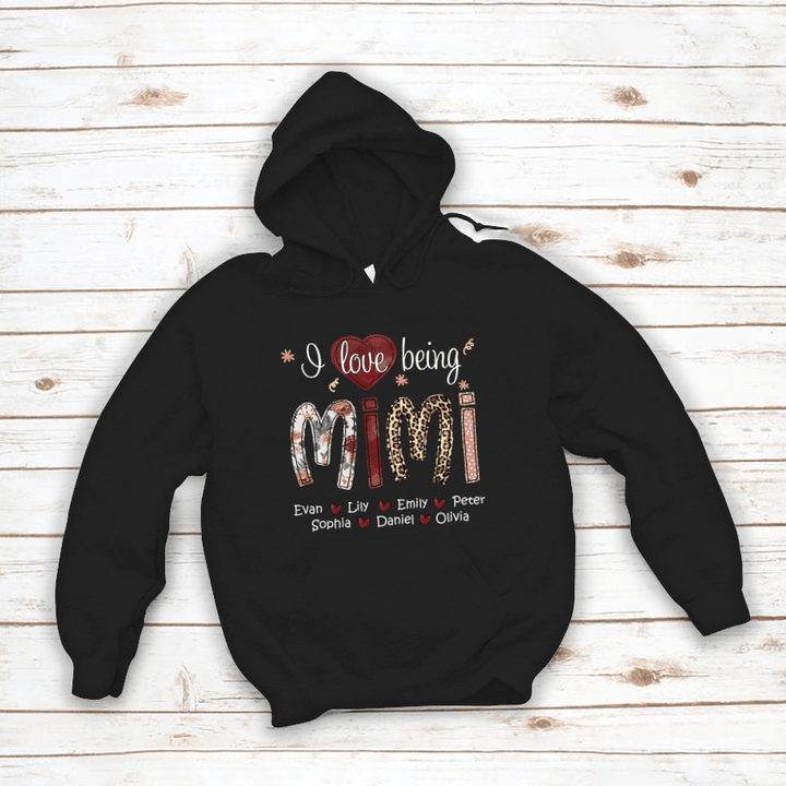 I love being Mimi And Kids Chillever CTH01 Hoodie