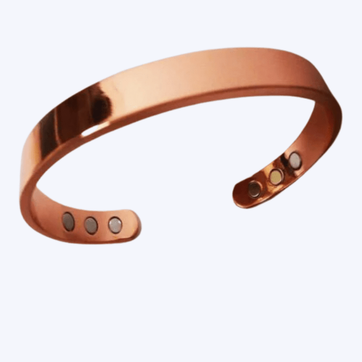 Pure Solid Copper & High Power Magnets, Gauss Therapy Bracelet