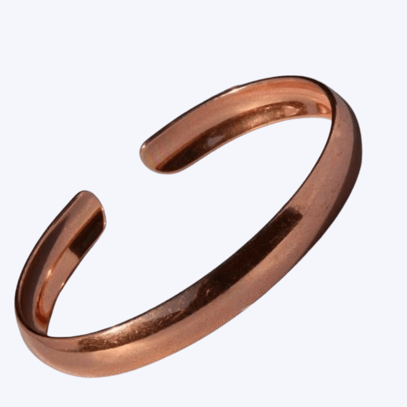 Pure Copper Bracelet Wide Hammered Men and Womens sizes Hammered Thick 2  Sizes Raised Pattern Bracelet Bangle Cuff Heavy Copper Jewelry