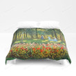 3d Claude Monet The Artist&#X27;S Family In The Garden Duvet Cover Bedding Sets