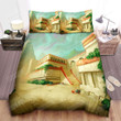 A Corner Of Aztec City Bed Sheets Spread Comforter Duvet Cover Bedding Sets
