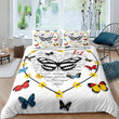 Butterfly Love Never Fail Bed Sheets Duvet Cover Bedding Sets