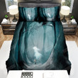 Halloween Lady Ghost In The Forest Bed Sheets Spread Duvet Cover Bedding Sets