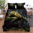 Halloween Werewolf Waiting For His Prey Bed Sheets Spread Duvet Cover Bedding Sets