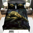 Halloween Werewolf Waiting For His Prey Bed Sheets Spread Duvet Cover Bedding Sets