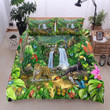 Animals On The Waterfall Cotton Bed Sheets Spread Comforter Duvet Cover Bedding Sets