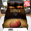 Basketball Close-Up Ball On The Court Bed Sheets Spread Comforter Duvet Cover Bedding Sets