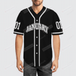 January Guy Black And White Baseball Jersey, Baseball Shirt