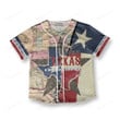 Made In Texas A Long Time Ago Baseball Tee Jersey Shirt