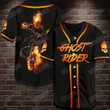 Ghost Rider Baseball Tee Jersey Shirt
