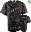 Personalized Black Camo US Army Custom Number Baseball Tee Jersey Shirt