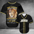 My God Lion, Way Maker, That Is Who You Are Baseball Tee Jersey Shirt